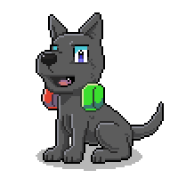Navigation Icon of the RGB dog